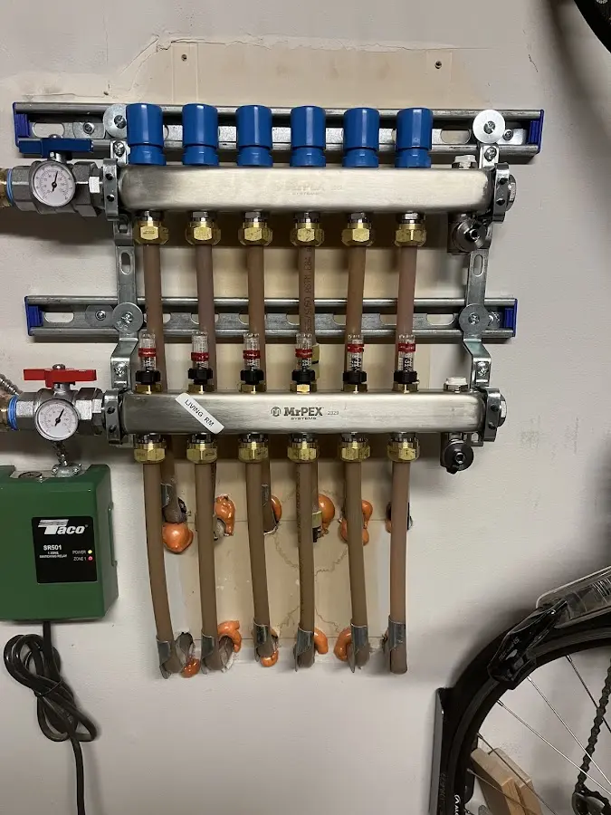 Plumber performing Gas Leak Detection at a residential property in Cocoa West